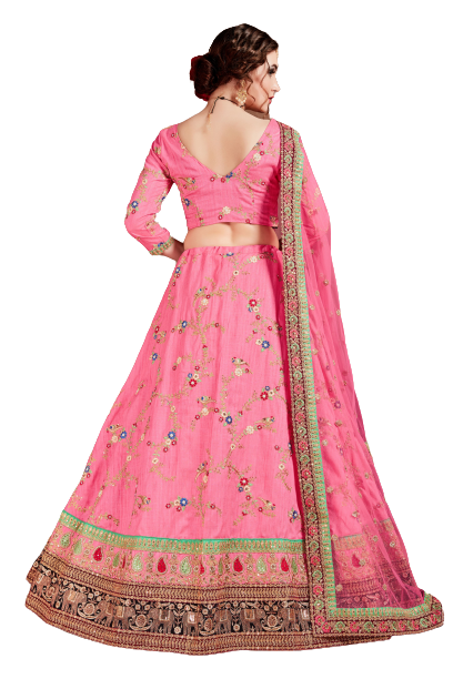 artsilk lehenga