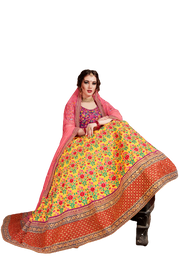 Mulberrysilk Lehenga