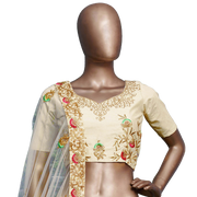 banarasi silk lehenga