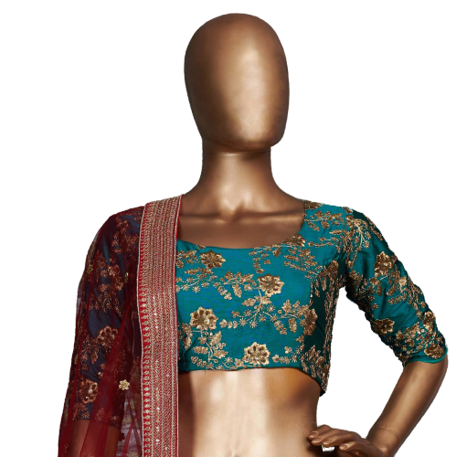 banarasi silk lehenga