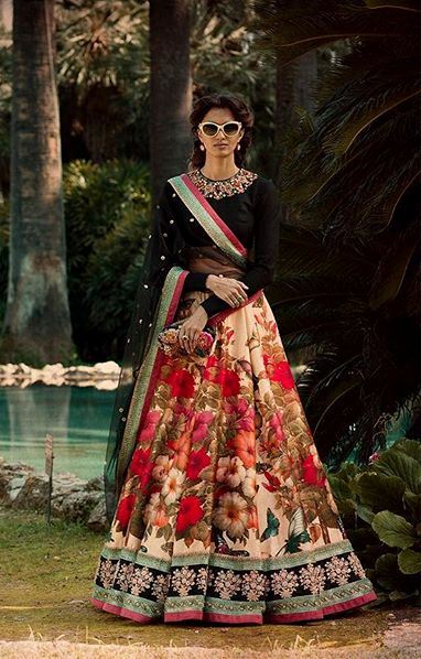 artsilk lehenga