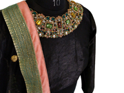 artsilk lehenga