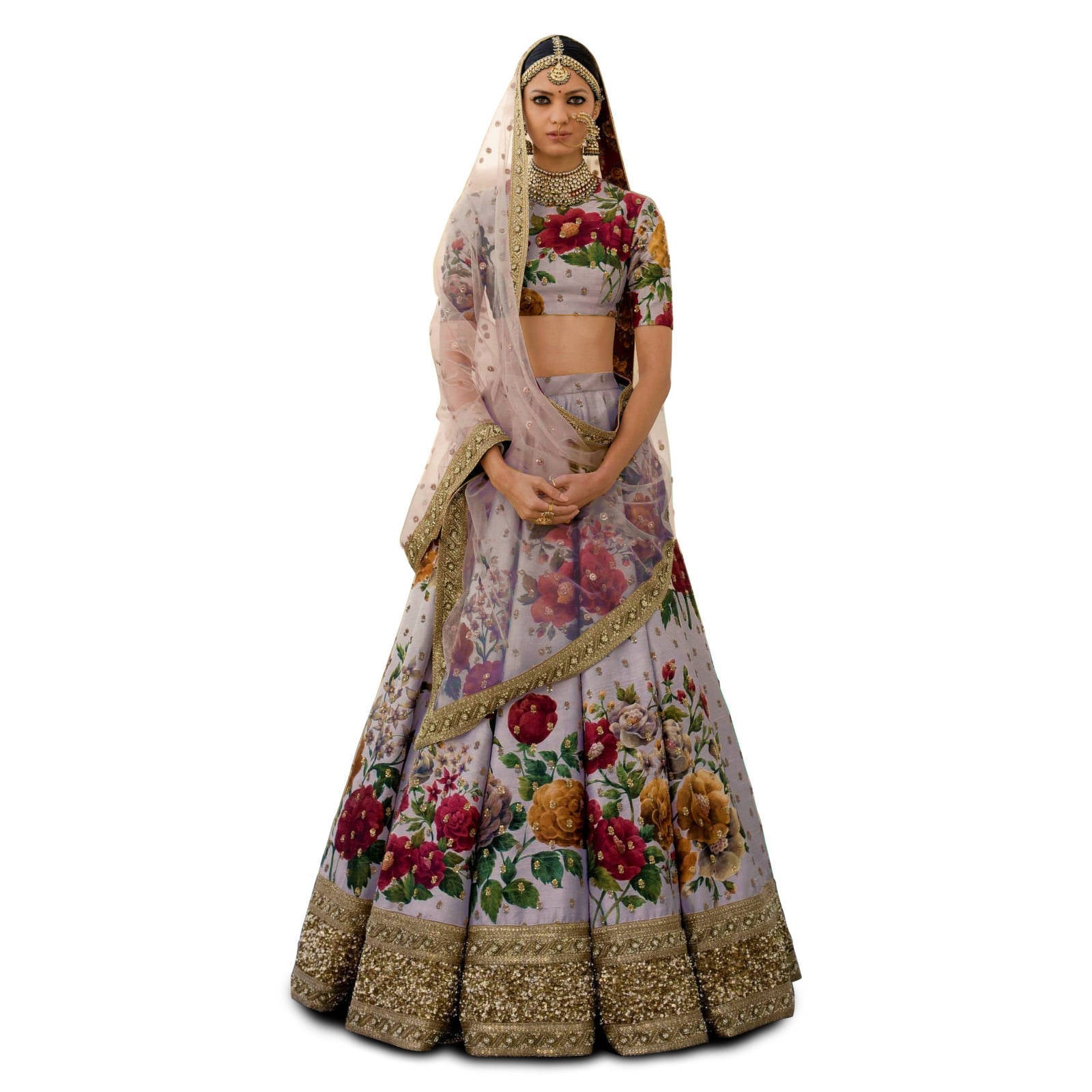 artsilk lehenga