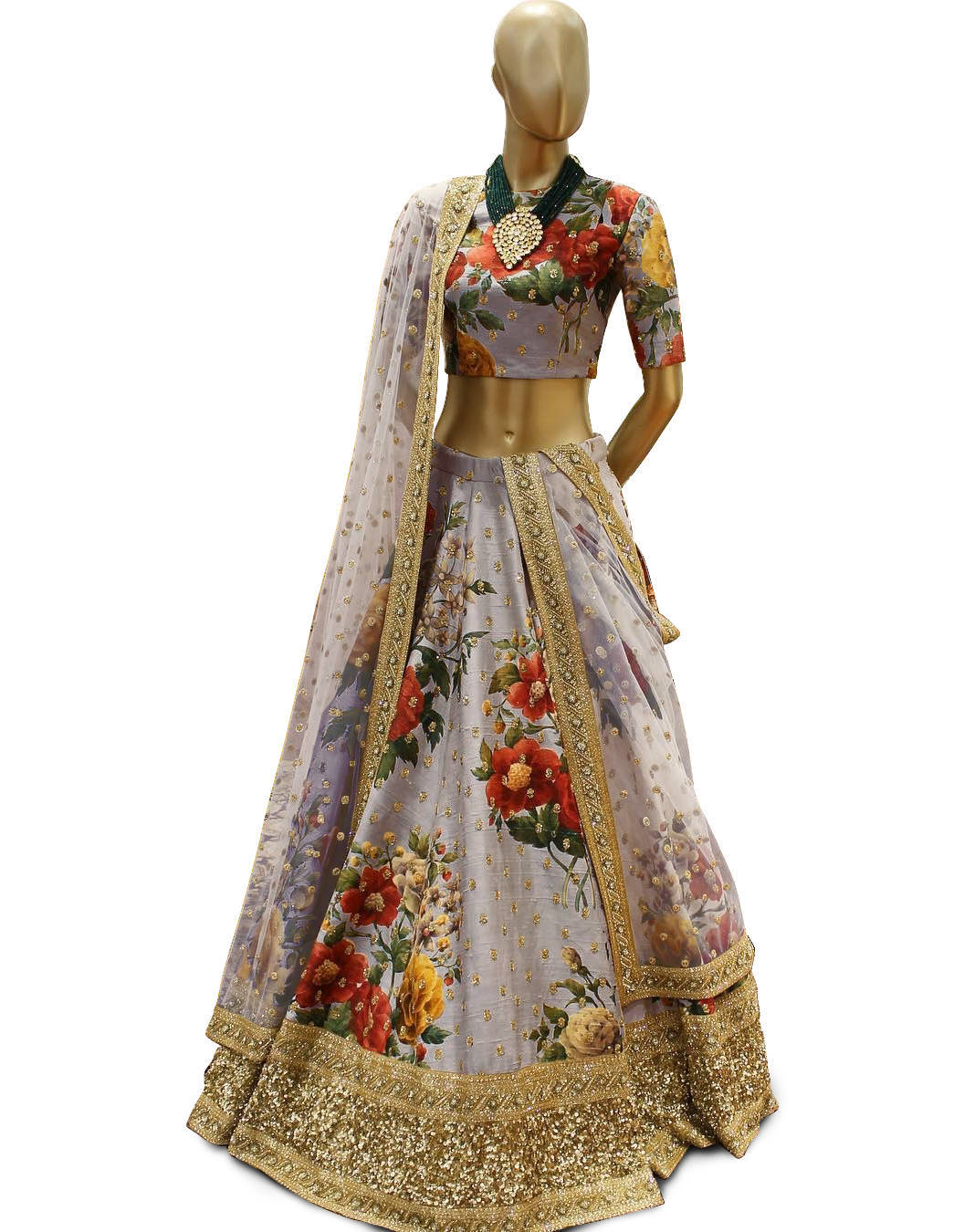 artsilk lehenga