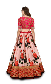 artsilk lehenga