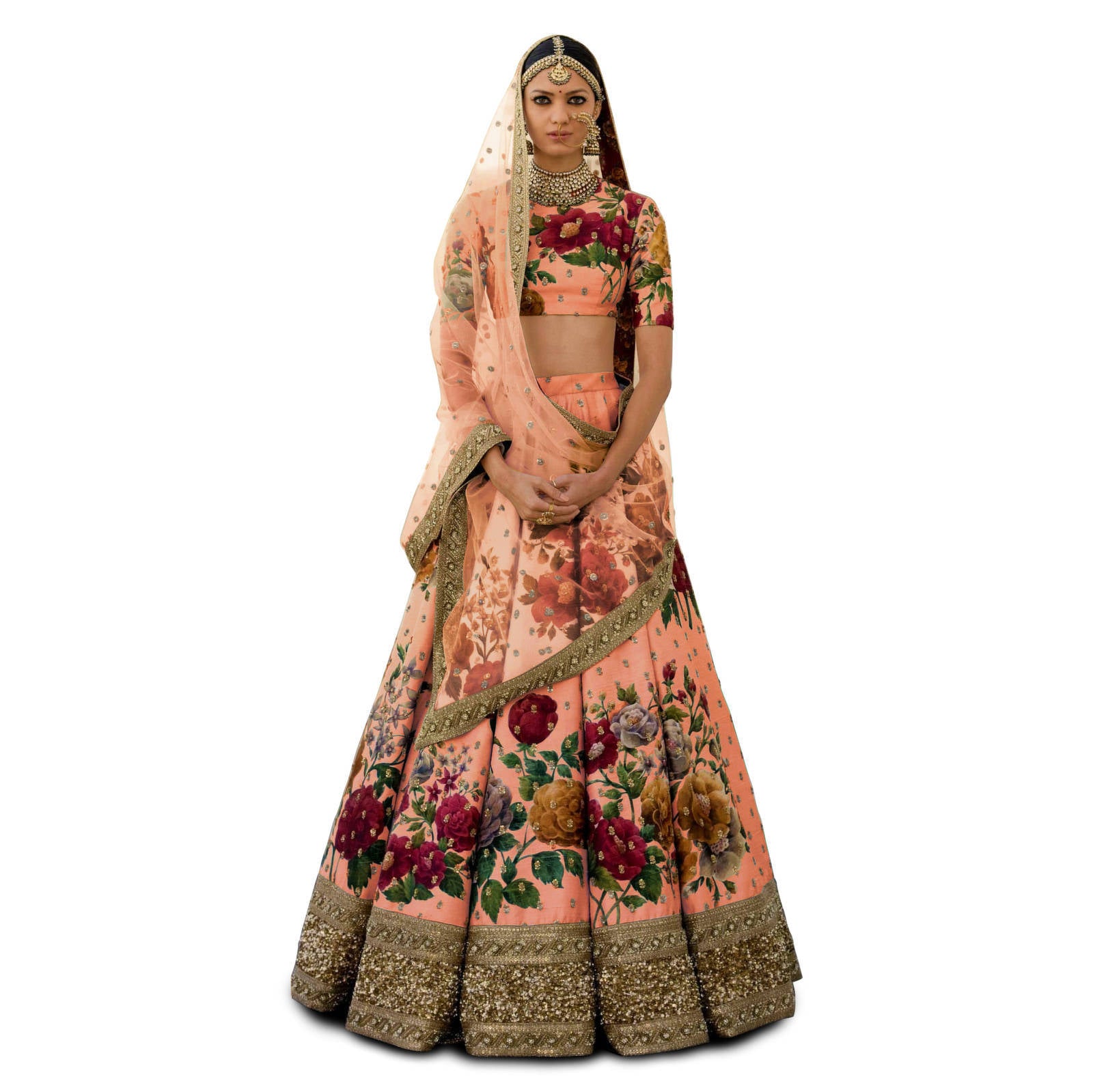 artsilk lehenga