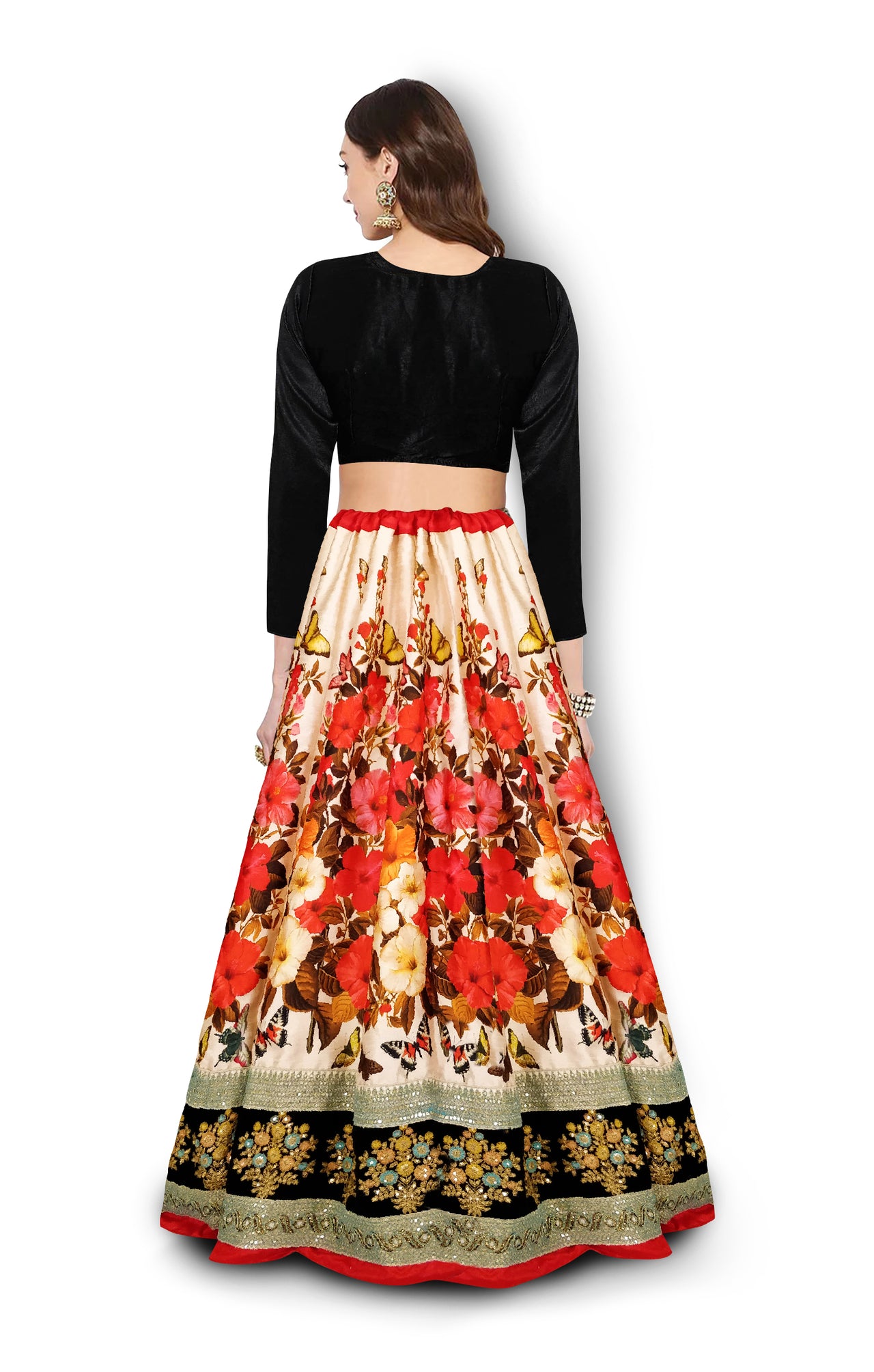 artsilk lehenga